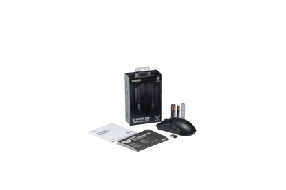 ASUS TUF Gaming M4 | Draadloze Gaming Muis | Rechtshandig | RF + Bluetooth | 12000 DPI | Zwart - Matmuis - Matmuis