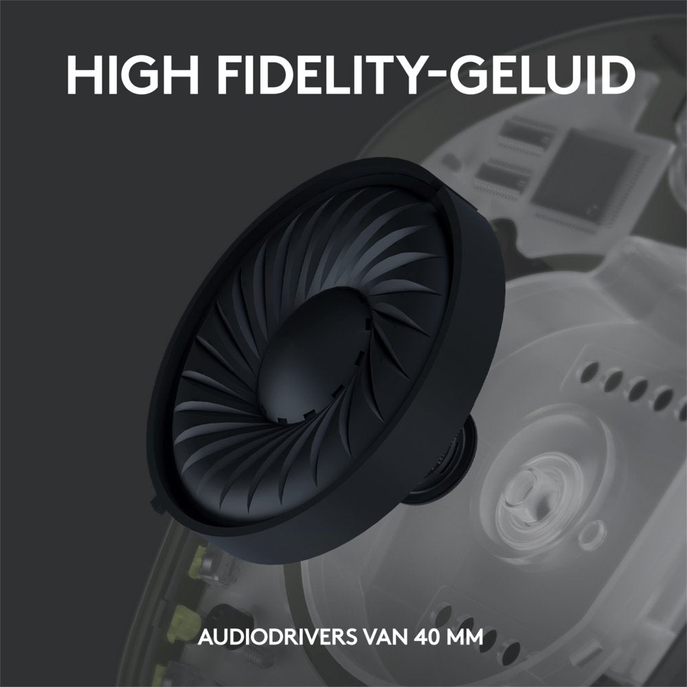 Logitech G435 Wireless Gaming Headset | Bluetooth & Lightspeed | Hoofdband | Zwart - Matmuis - Matmuis