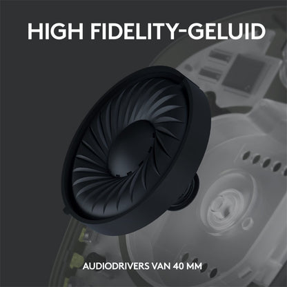 Logitech G435 Wireless Gaming Headset | Bluetooth & Lightspeed | Hoofdband | Zwart - Matmuis - Matmuis