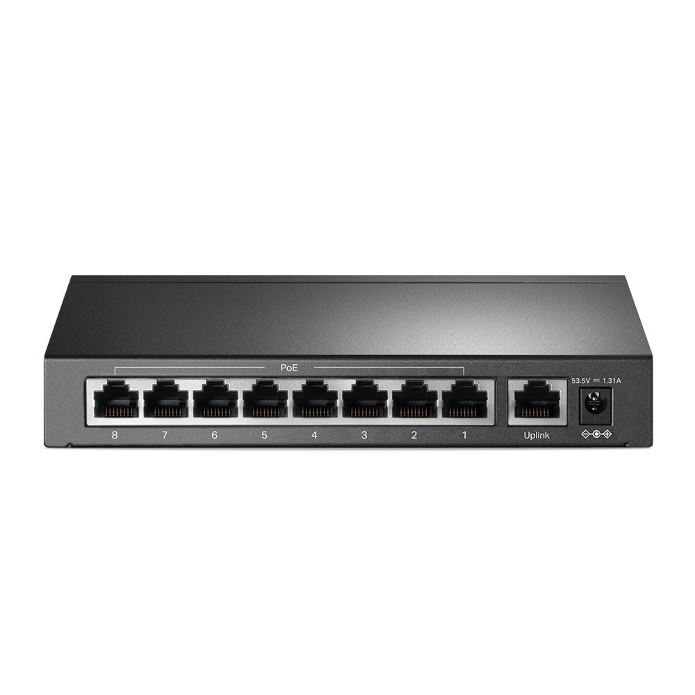 TP-Link TL-SF1009P | Unmanaged | Fast Ethernet (10/100 Mbps) | Power over Ethernet (PoE) - Matmuis