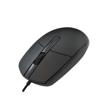 SBOX M-823B | Bedrade Muis | 1000 DPI | USB-A | Zwart | Retail - Matmuis - Matmuis