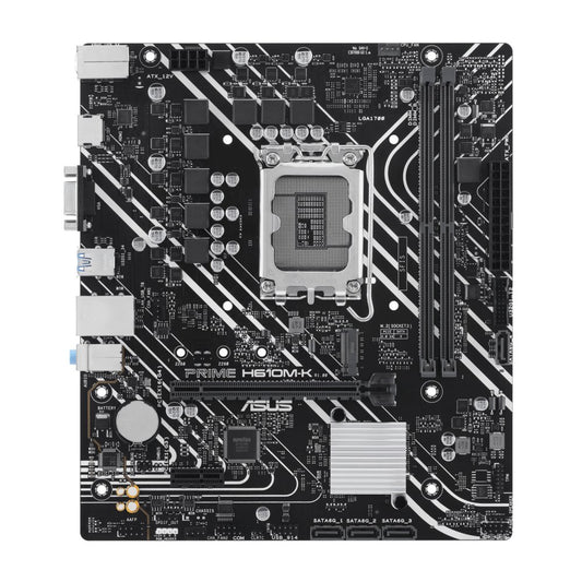ASUS Prime H610M-K | Socket LGA 1700 | Intel H610 | 2xDDR5 | Micro-ATX | Moederbord - Matmuis - Matmuis