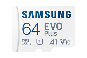 Samsung EVO Plus | MicroSDXC | 64GB | Class 10 | UHS-I U1 | Inclusief adapter - Matmuis - Matmuis
