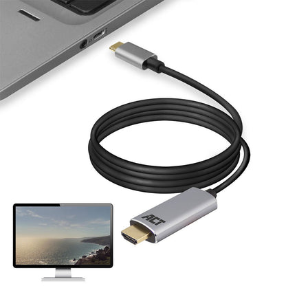 ACT AC7015 | USB-C naar HDMI kabel | 1,8 meter - Matmuis