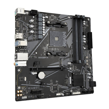 Gigabyte B550M K 1.0 | Socket AM4 | AMD B550 | 4xDDR4 | Micro-ATX | Moederbord - Matmuis - Matmuis