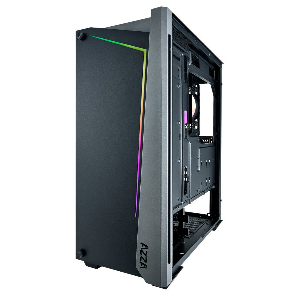 Azza Apollo 430 RGB | Midi Tower Case | Zwart - Matmuis