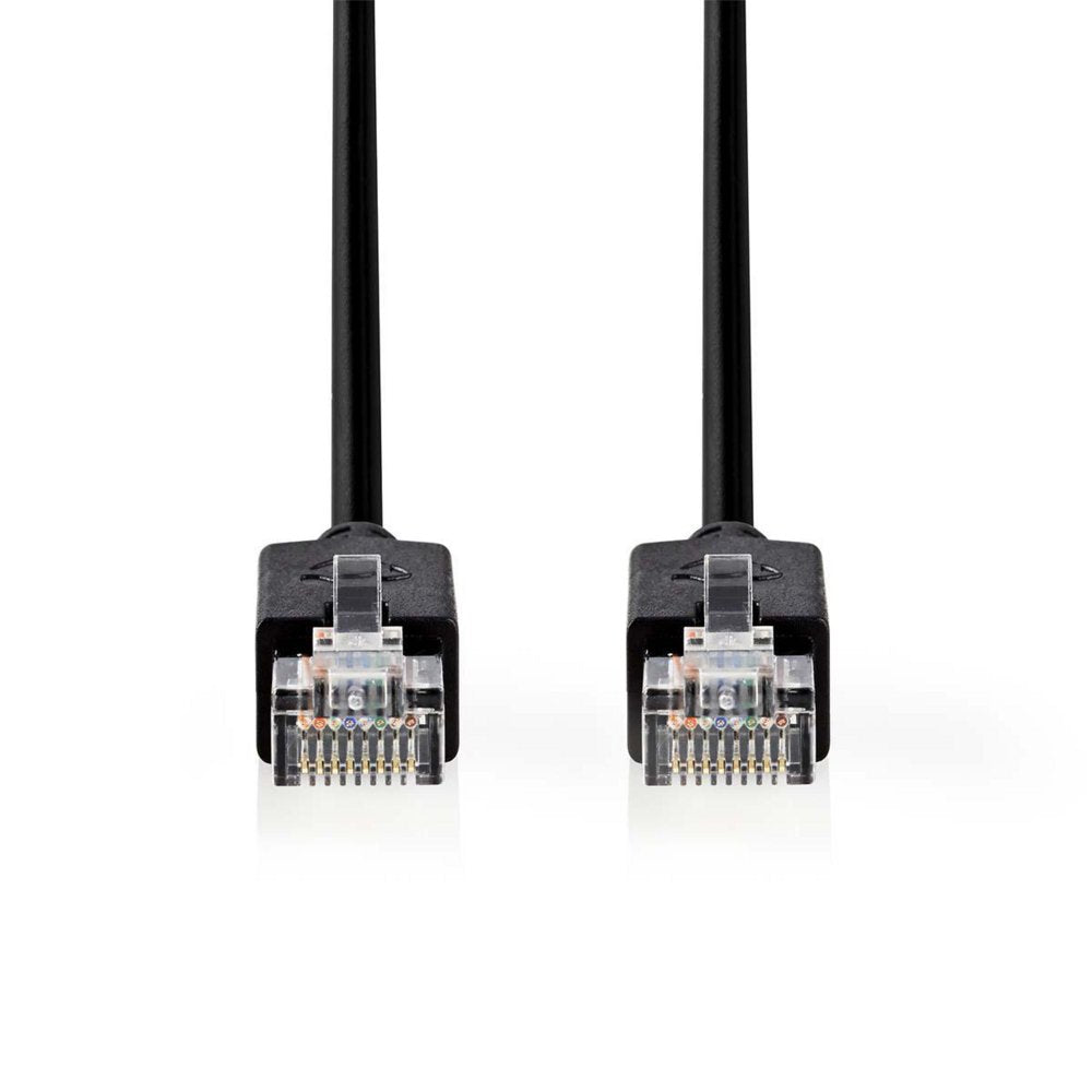 Nedis F/UTP Cat 6 Netwerkkabel | 2 m | Zwart - Matmuis - Matmuis