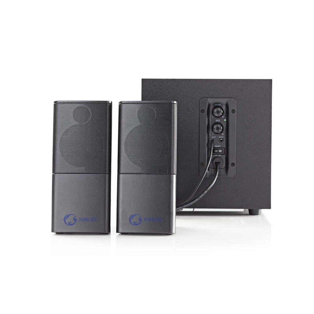 Nedis GSPR10021BK | 2.1 Luidsprekerset | 11W RMS | Zwart - Matmuis - Matmuis