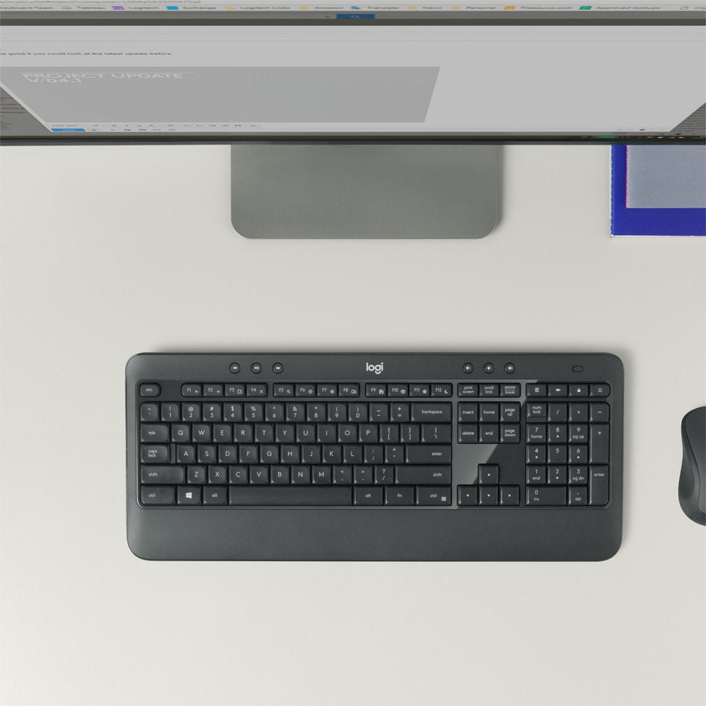 Logitech MK540 Advanced | Draadloze Muis- en Toetsenbordcombo | AZERTY | België - Matmuis - Matmuis