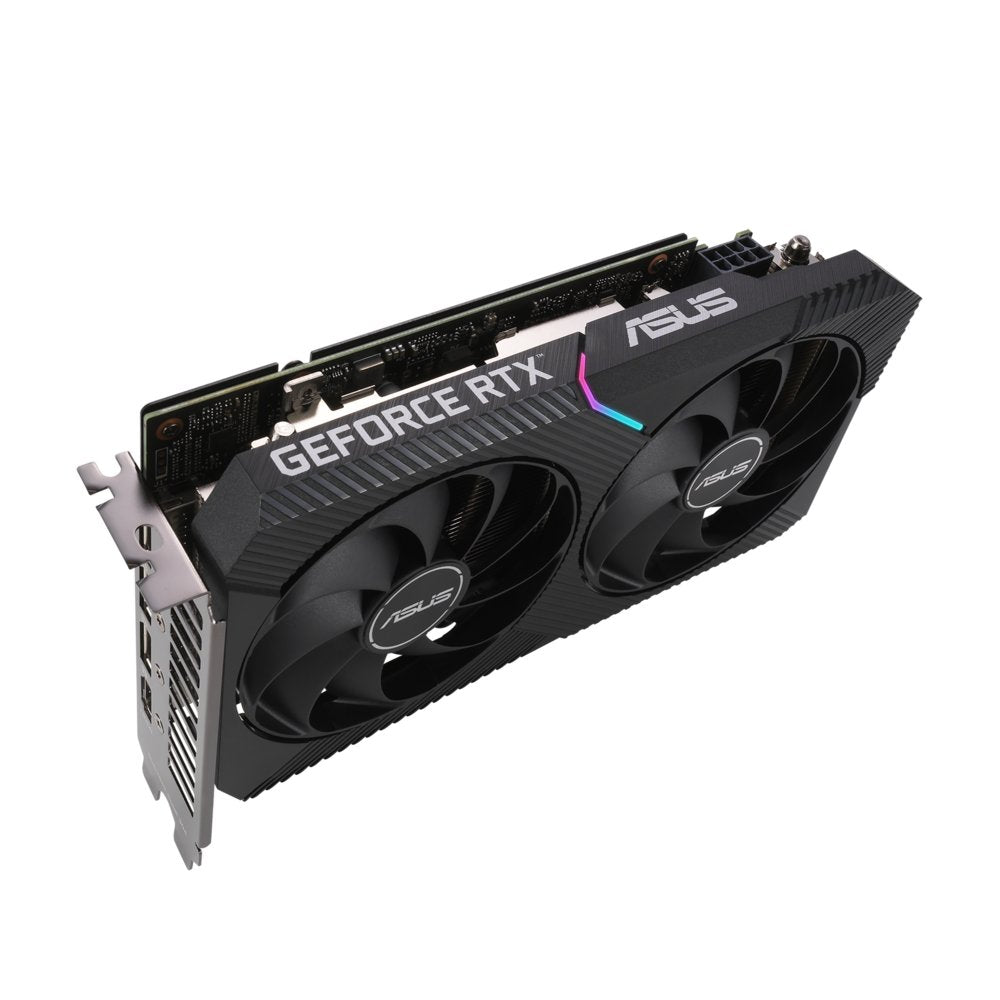 ASUS GeForce RTX 3060 DUAL O12G V2 | 12GB GDDR6 VRAM | Videokaart | GPU | Nvidia - Matmuis - Matmuis