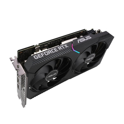 ASUS GeForce RTX 3060 DUAL O12G V2 | 12GB GDDR6 VRAM | Videokaart | GPU | Nvidia - Matmuis - Matmuis