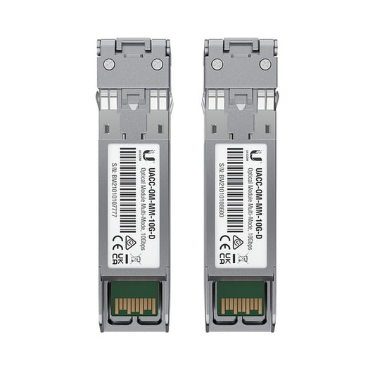 Ubiquiti UACC-OM-MM-10G-D-2 | SFP+ Transceiver Module | 10 Gbps | Multimode | 850 nm | LC Duplex | 300 m - Matmuis