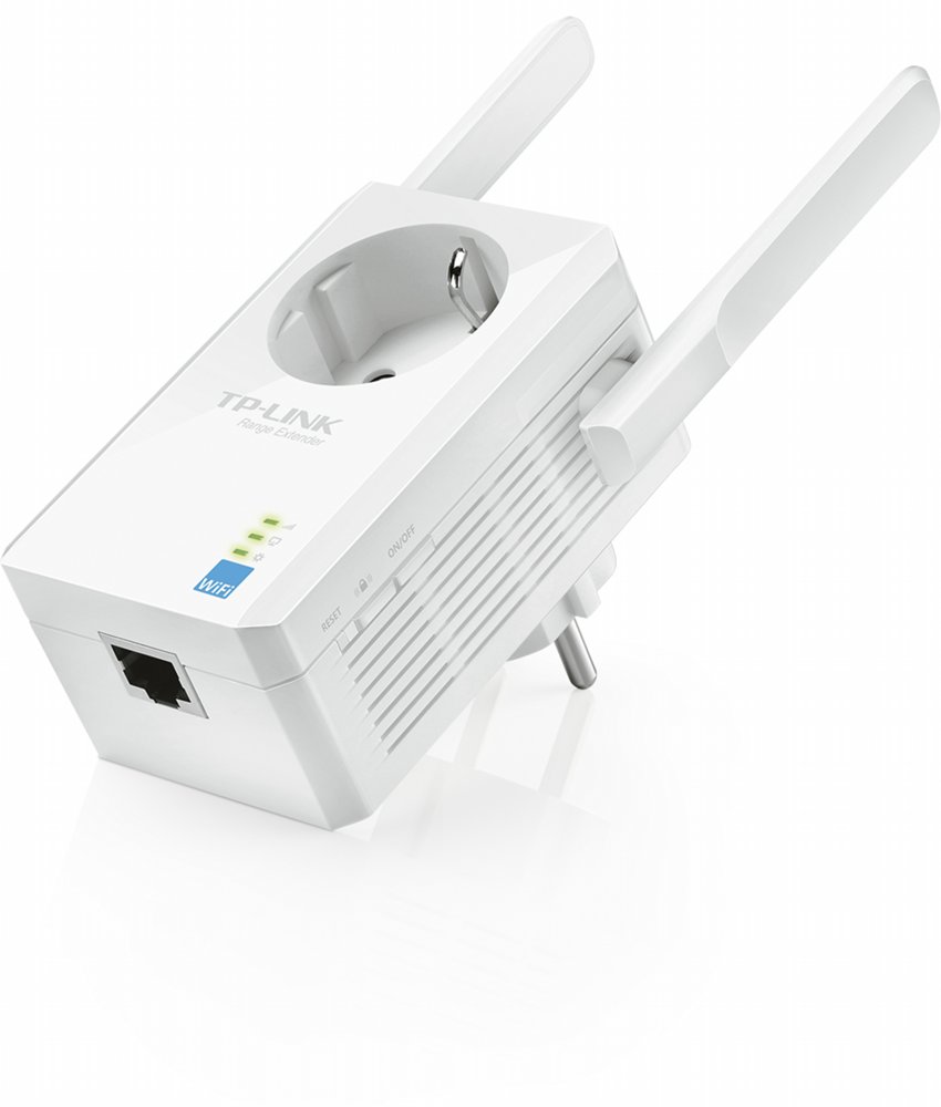 TP-Link TL-WA860RE | Wi-Fi 4 Range Extender | Single-band 2,4 GHz | 300 Mbps | 10/100 Mbps Ethernet | Wit - Matmuis