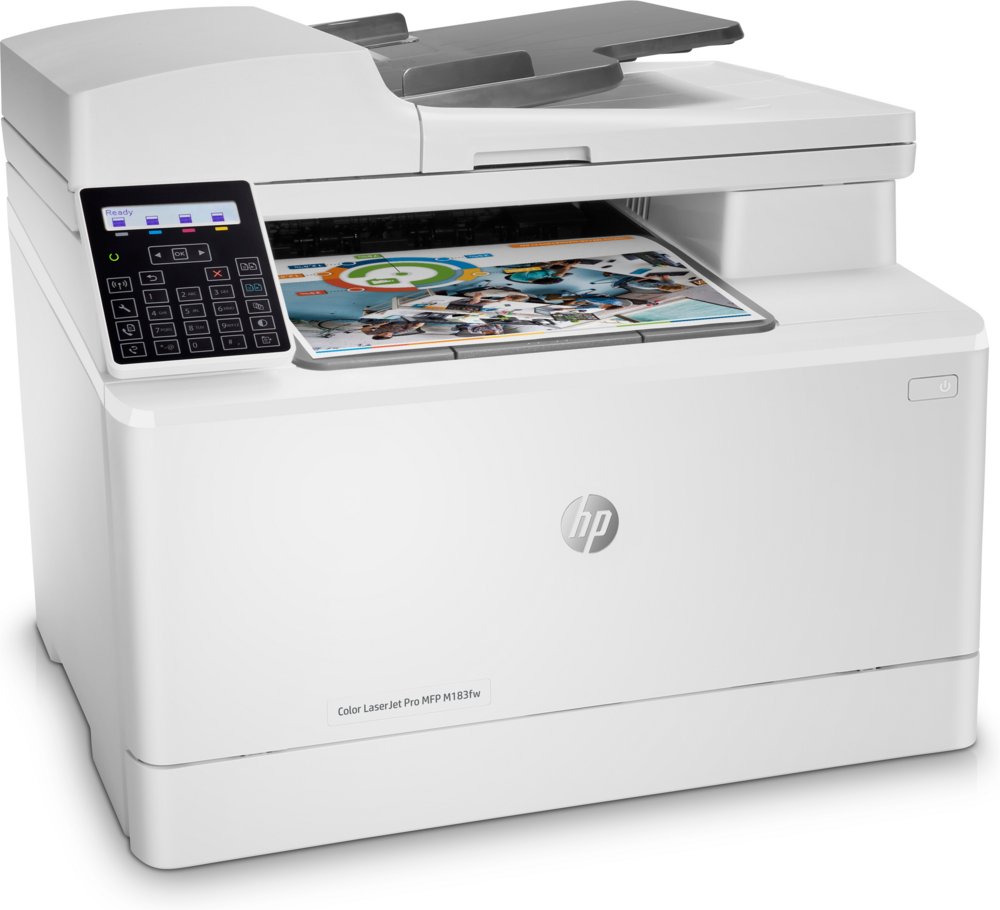 HP Color LaserJet Pro M183fw Laserprinter | 600 x 600 DPI | Wifi | Kleur - Matmuis - Matmuis
