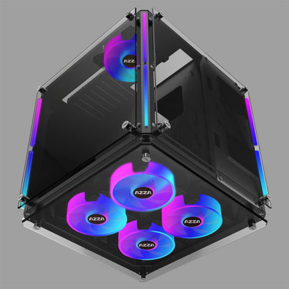Azza Cube Case 802 | Zwart - Matmuis