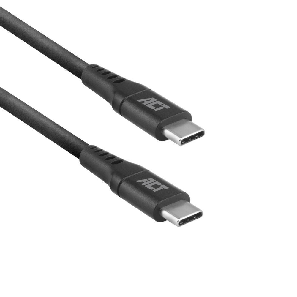 ACT AC3025 | USB 3.2 Gen 1 | USB-C Kabel | 1m | Zwart - Matmuis
