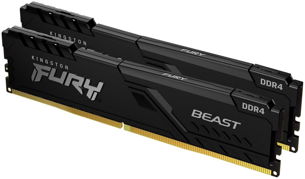 Kingston Fury Beast | 32GB 2x16GB DDR4 | 3600MHz | DIMM | CL18 | Geheugenmodule | RAM - Matmuis - Matmuis