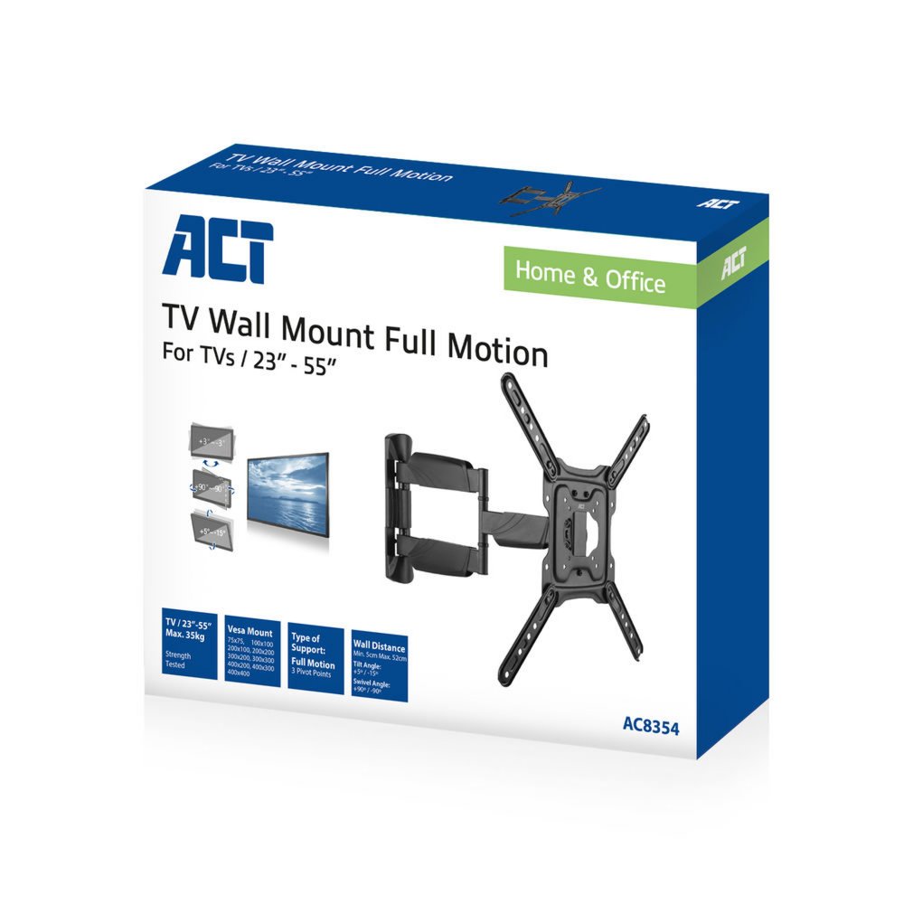 ACT AC8354 | Verstelbare TV-beugel | 23-55