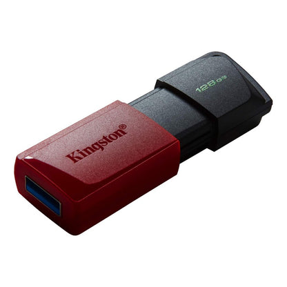 Kingston DataTraveler Exodia M | 128GB USB-A 3.2 Flash Drive | Zwart/Rood - Matmuis - Matmuis