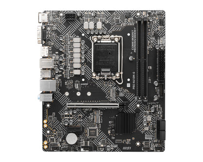 MSI PRO H610M-G | Moederbord Micro-ATX | LGA 1700 | DDR4 - Matmuis