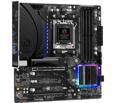 Asrock B650M PG Riptide | Socket AM5 | AMD B650 | 4xDDR5 | Micro-ATX | Moederbord | Renewed - Matmuis