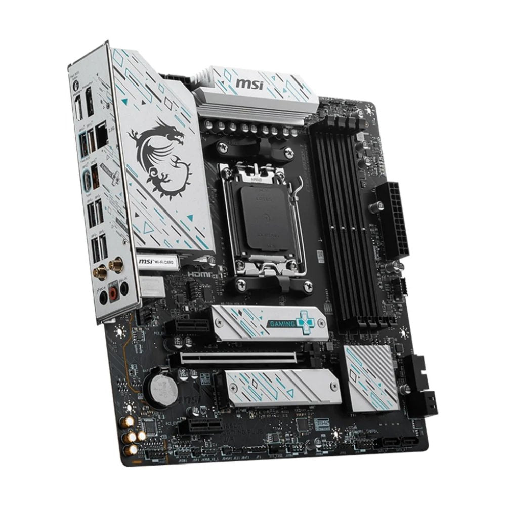 MSI B650M GAMING PLUS WIFI | Socket AM5 | AMD B650 | 4xDDR5 | Micro-ATX | Moederbord - Matmuis - Matmuis