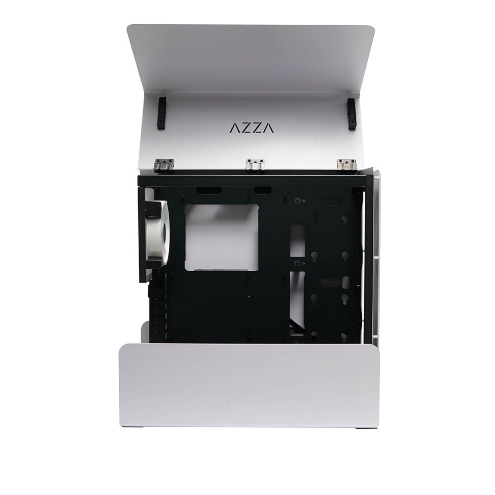 Azza Cast 808 RGB | Midi Tower Case | Wit - Matmuis