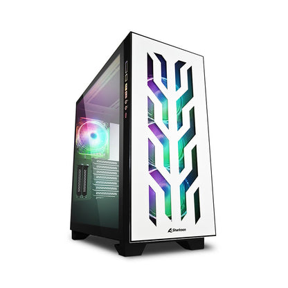 Sharkoon ELITE SHARK CA300T | Tower Behuizing | Wit - Matmuis