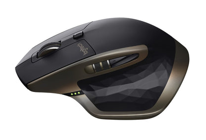 Logitech MX Master | Draadloze Muis | Rechtshandig | RF + Bluetooth | 1600 DPI | Zwart/Brons - Matmuis - Matmuis