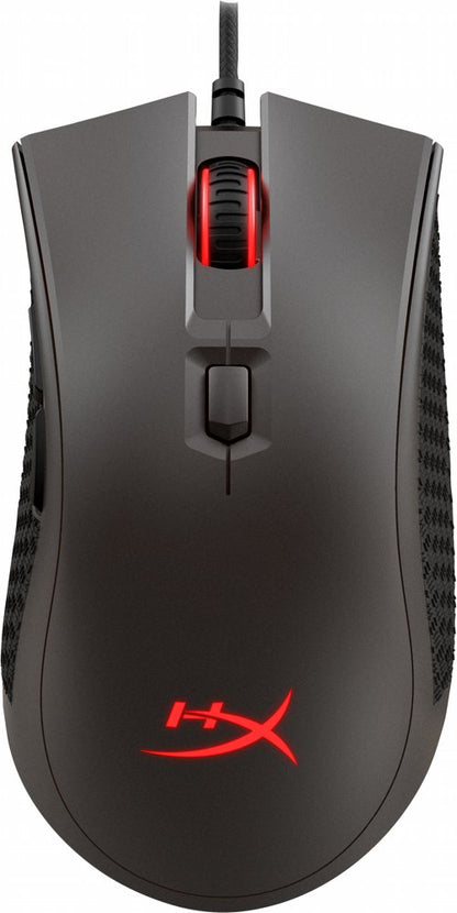 HyperX Pulsefire | Bekabelde Gaming Muis | Rechtshandig | USB-A | 16000 DPI | Zwart - Matmuis - Matmuis