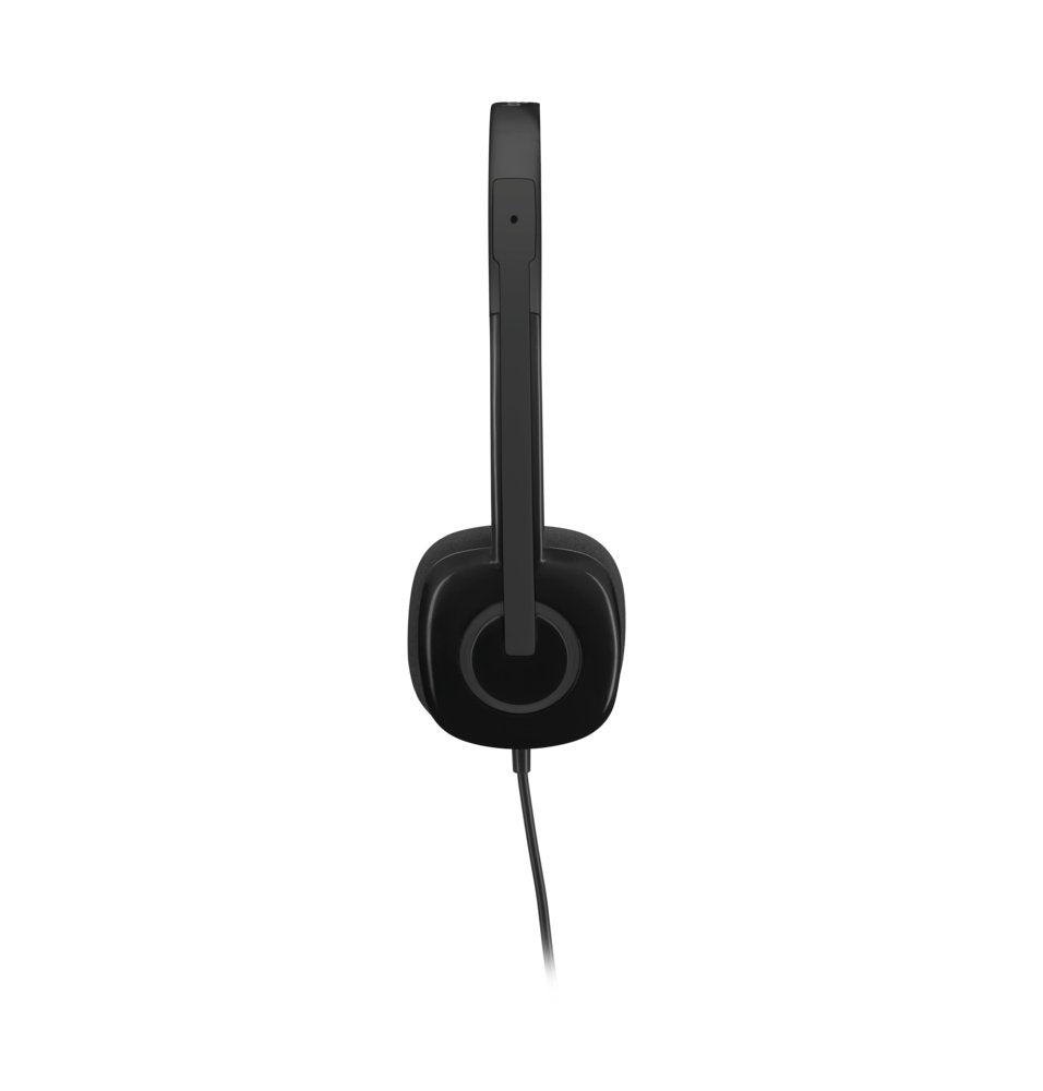 Logitech H151 | Bedrade On-ear Headset | 3.5mm | Zwart - Matmuis - Matmuis