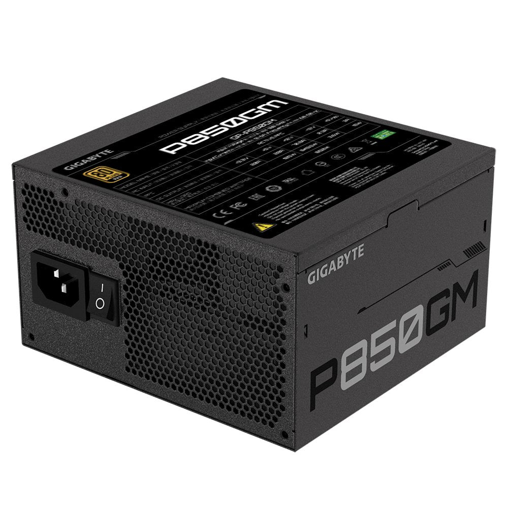 Gigabyte P850GM | 850W ATX Voeding (20+4 pin) | Zwart - Matmuis - Matmuis