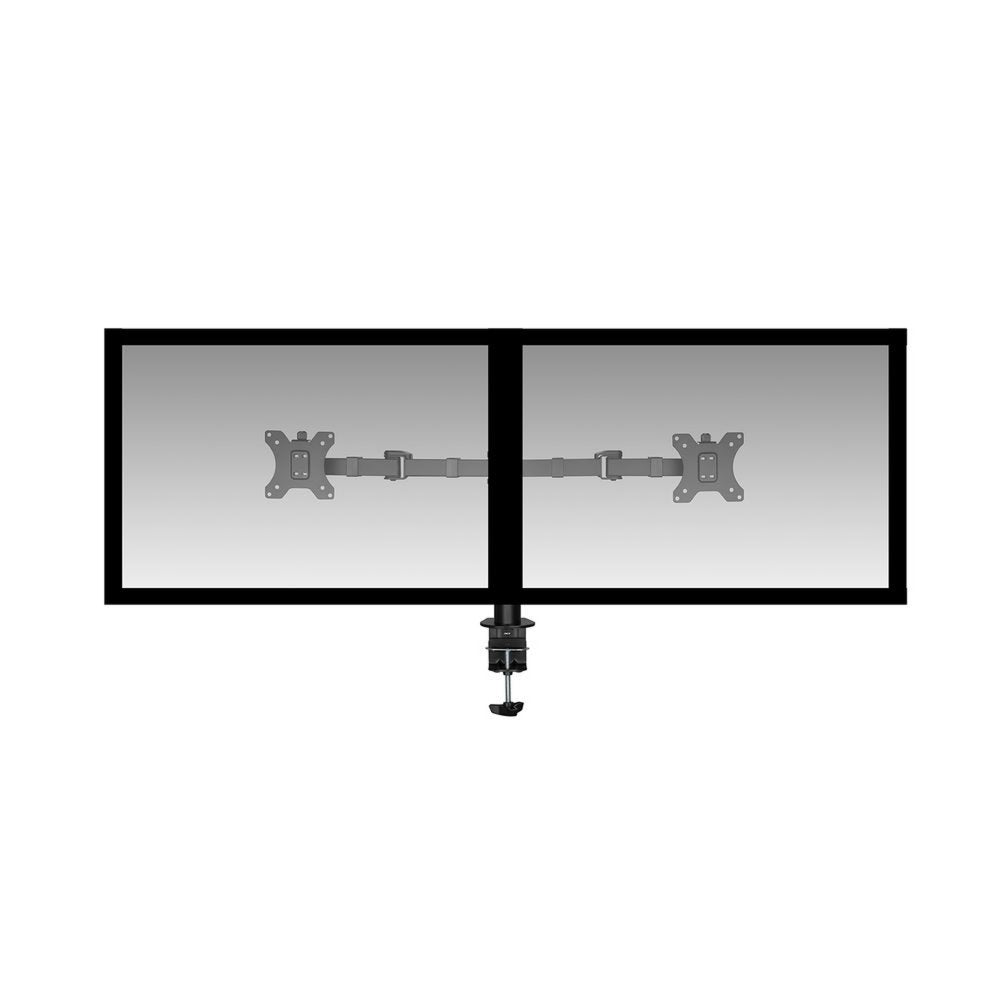 ACT AC8326 | Verstelbare Monitor-bureaubeugel | Tot 32" | Max 12kg | VESA 100x100 | 2 Monitoren | OPEN BOX - Matmuis