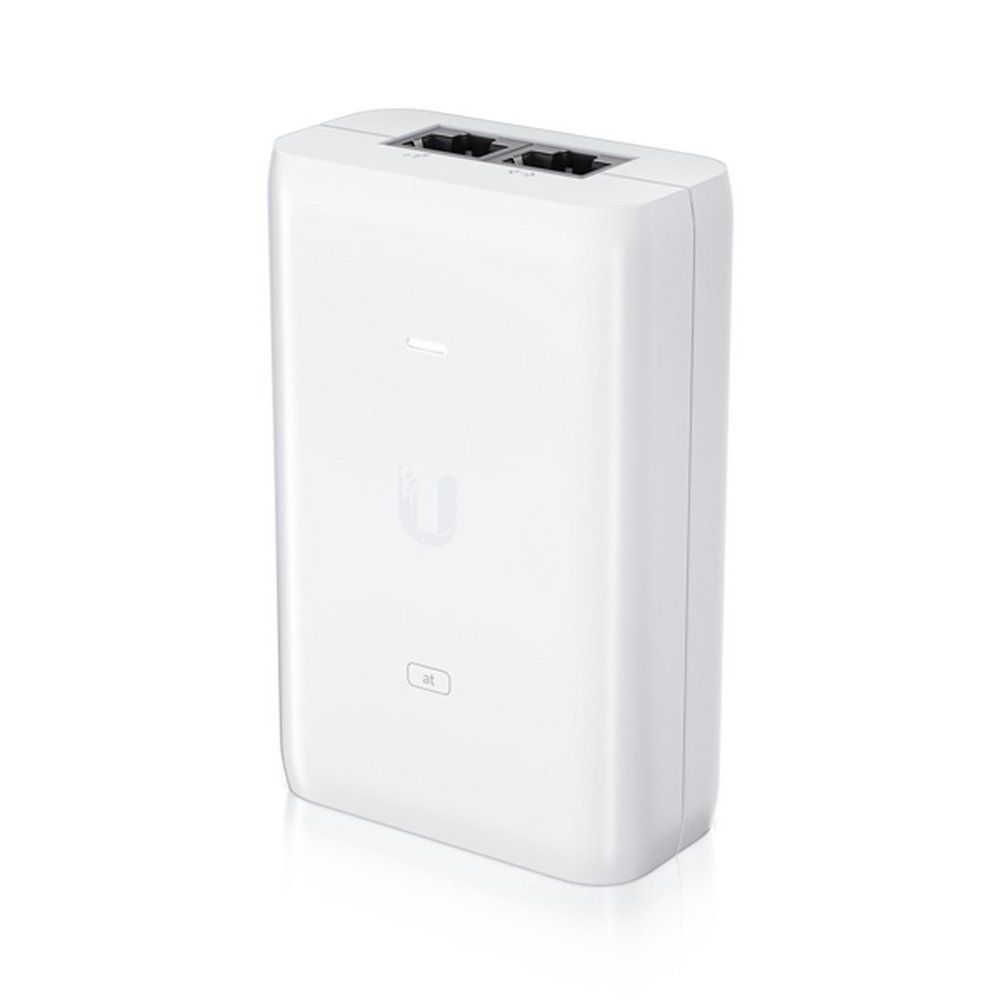 Ubiquiti U-POE-AT | PoE+ Injector (802.3at) | 30W | Gigabit Ethernet | PoE (met Adapter)