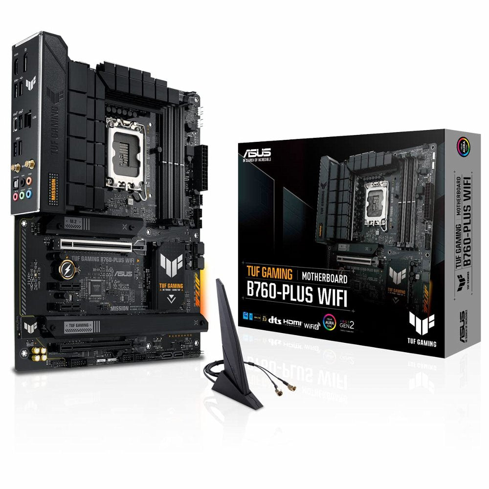 ASUS TUF Gaming B760-PLUS WIFI | Intel B760 Moederbord | LGA 1700 | ATX | WiFi - Matmuis - Matmuis