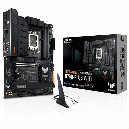 ASUS TUF Gaming B760-PLUS WIFI | Intel B760 Moederbord | LGA 1700 | ATX | WiFi - Matmuis - Matmuis