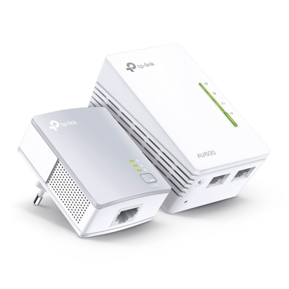 TP-Link AV600 | Powerline Adapter Set | 300 Mbps Wi-Fi N300 | 600 Mbps Powerline | Starter Kit - Matmuis
