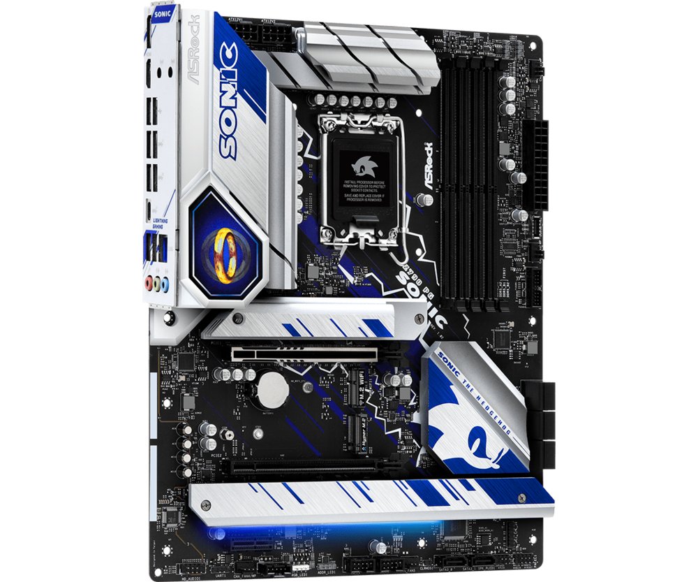 Asrock Z790 PG SONIC | Socket LGA 1700 | Intel B760 | 4xDDR5 | Micro-ATX | Moederbord - Matmuis - Matmuis