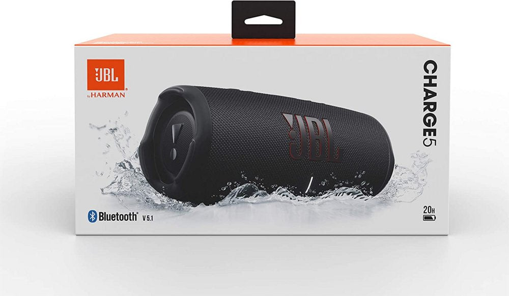 JBL Charge 5 | Portable Bluetooth Speaker | Zwart - Matmuis - Matmuis