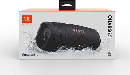 JBL Charge 5 | Portable Bluetooth Speaker | Zwart - Matmuis - Matmuis