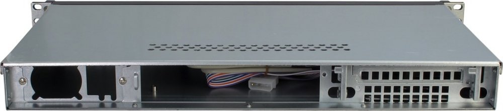 Inter-Tech 1U K-125L | Server Rack Case | Grijs | Mini-ITX - Matmuis