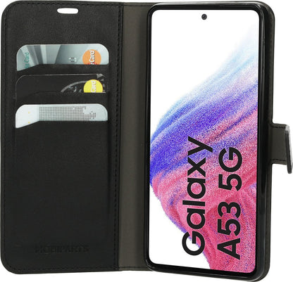 Mobiparts Classic Wallet Case Samsung Galaxy A53 (2022) Black - Matmuis - Matmuis