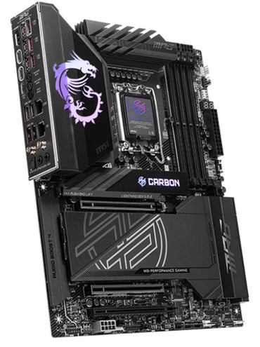 MSI MPG Z890 CARBON WIFI | Socket LGA 1851 | Intel Z890 | 4xDDR5 | ATX | Moederbord - Matmuis - Matmuis