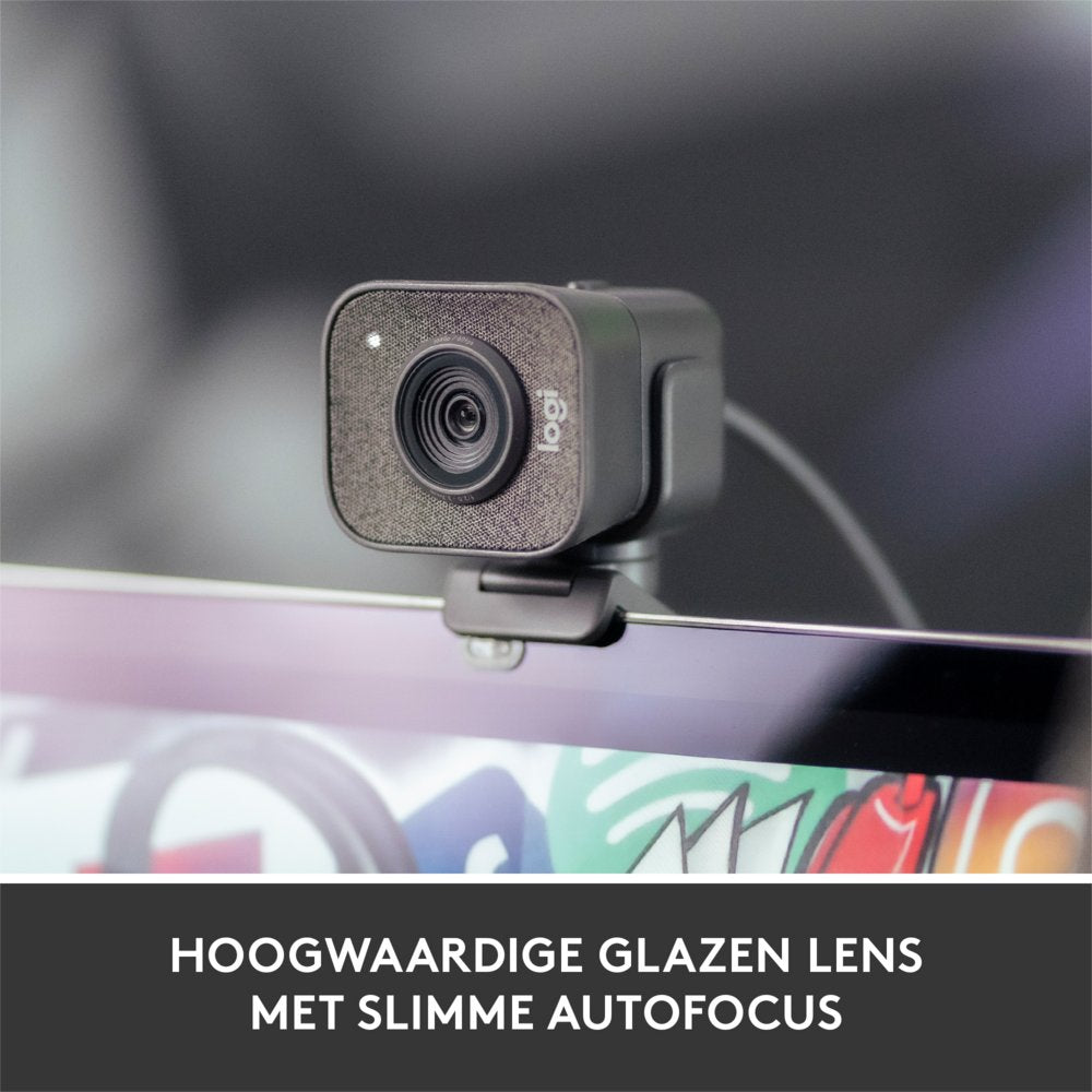 Logitech StreamCam | 1080p 60FPS USB-C Webcam met Microfoon | Grafiet - Matmuis - Matmuis