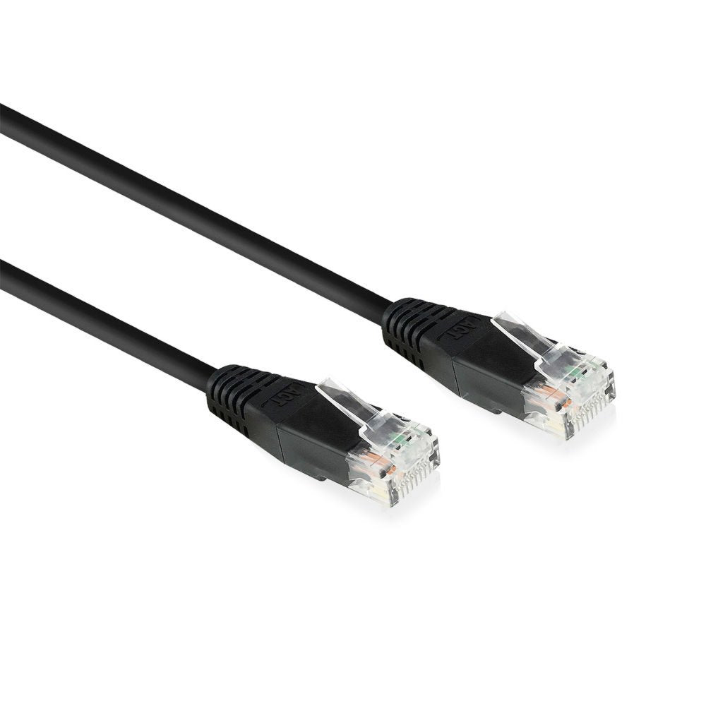 ACT netwerkkabel | Cat6 | U/UTP (UTP) | 15 m | Zwart | AC4015 - Matmuis