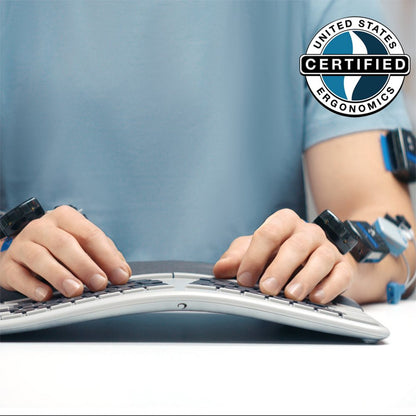 Logitech K860 Ergo | Draadloos Bluetooth Toetsenbord met Receiver | QWERTY - Matmuis - Matmuis