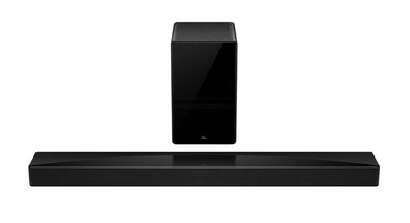 TCL Q75H | 5.1.2 Soundbar | Dolby Atmos & DTS:X | 620W | Draadloze Subwoofer | Titanium - Matmuis