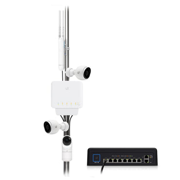 Ubiquiti UniFi USW-FLEX | Managed L2 Switch | Gigabit Ethernet (10/100/1000) | Power over Ethernet (PoE) | Wit - Matmuis