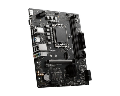 MSI PRO H610M-E | Socket LGA 1700 | Intel H610 | 2xDDR5 | Micro-ATX | Moederbord - Matmuis - Matmuis