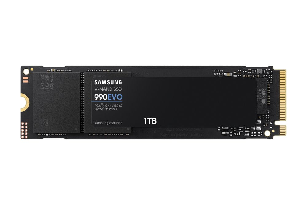 Samsung 990 EVO | 1TB NVMe SSD | M.2 Gen4 | 5.000 MB/s Lezen | 4.200 MB/s Schrijven - Matmuis
